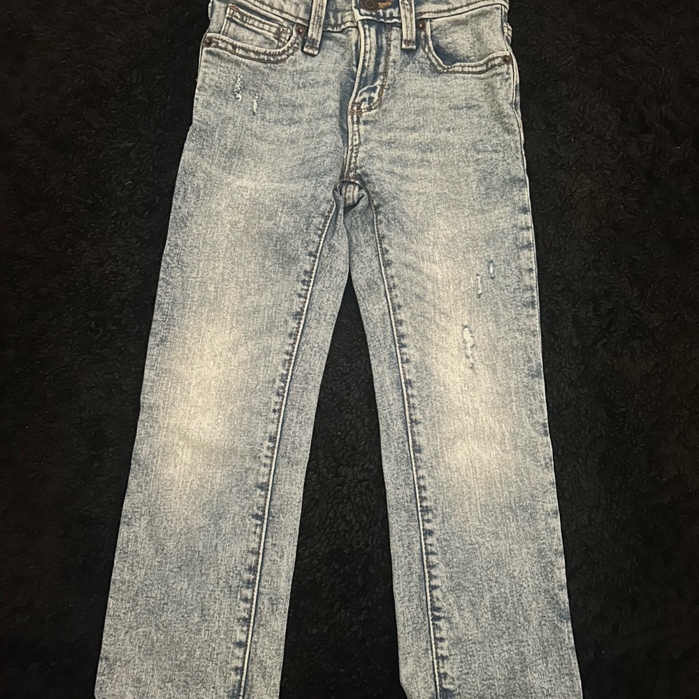 Old Navy Kids Straight Leg Light Wash Jeans